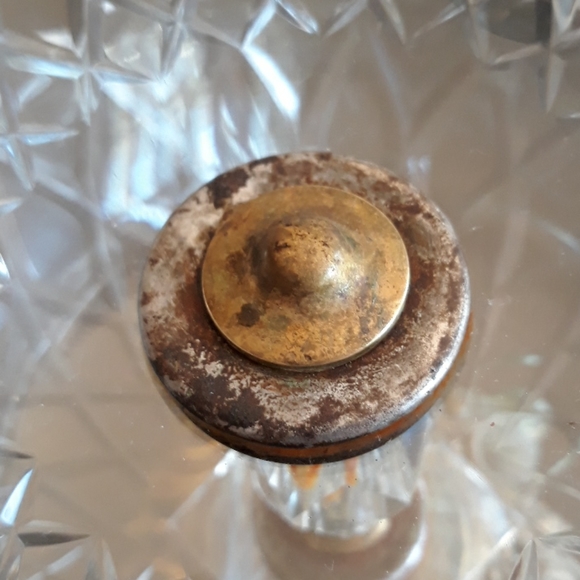 Vintage two tier candy desert display dish - Picture 5 of 12